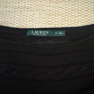 LRL Lauren Ralph Lauren Sweater, 56/ 44 Cotton/ Viscose, Size M, Quiet Luxury